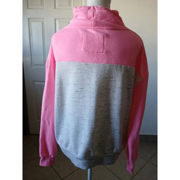 Reflex Life Is Out There Pink  Gray Hoodie Sweatshirt Adult Size Medium - Picture 3 of 14